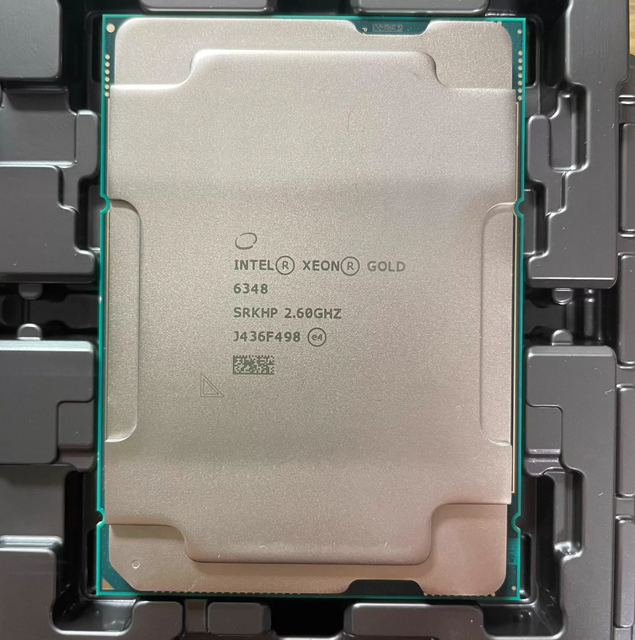 Xeon Gold 6348 28-core 2.60GHz 64-Bit 10nm 42MB L3 Cache Server CPU High Performance Data Center Cloud Computing Virtualization