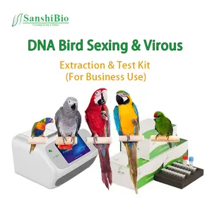 DNA Bird Gender Test Kit PCR-蛍光Birds DNA of Sex Nucleic Acid Test Kit 48T