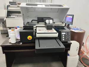 Vente en gros 4060 imprimante DTG machine d'impression de t-shirts XP600 à 2 têtes imprimante à plat à tête d'impression dtg XP600 - Product Image 3