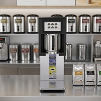 Machine à thé et à café combinée Hey Tea & Coffee Maker Combo, électrique, semi-automatique, qualité commerciale, 6 L, en acier inoxydable