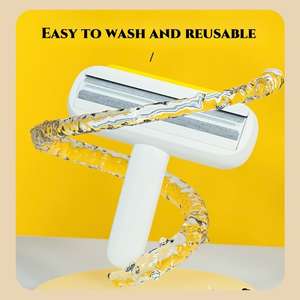 Chat Chien Cheveux Fourrure Nettoyant Enlever Meubles Canapé Vêtements Toilettage Brosse Lint Roller Autonettoyant Épilateur Pour Animaux De Compagnie - Product Image 3