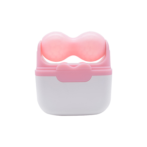 <span class=keywords><strong>Iceroller</strong></span> facial rafraîchissant la peau à usage domestique masseur facial en silicone rose soins de beauté masseur de peau meilleur rouleau de glace 2 en 1 pour le visage - Product Image 3