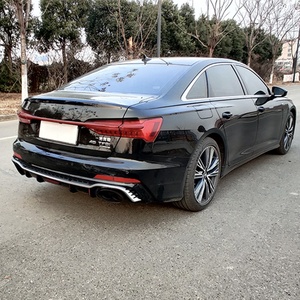 Difusor trasero con tubo de escape para <span class=keywords><strong>Audi</strong></span> A6L C8, alta calidad, estilo <span class=keywords><strong>RS6</strong></span>, para <span class=keywords><strong>Audi</strong></span> A6 L, 2019, 2020, <span class=keywords><strong>2021</strong></span>, 2022, <span class=keywords><strong>RS6</strong></span> - Product Image 4