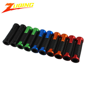 ZUQING Motorcycle Handlebar Grips Aluminum Alloy Black Rubber <b>Waterproof</b> Slip Resistant For Off Road Motorcycles - Product Image 5
