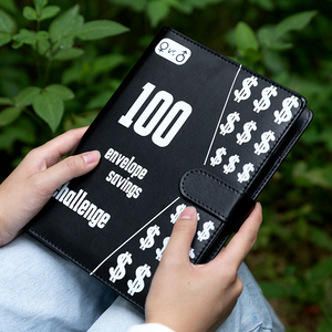 Carnet de notes avec couverture en cuir pour 100 jours, planificateur personnel d'épargne pour le suivi quotidien du budget et des objectifs d'épargne - Product Image 3