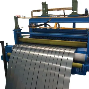 metal cutting industries slitting line shear slitting machine line