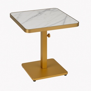 Mesa de Comedor Moderna para Exteriores con Superficie de Piedra Sinterizada para Hotel, Patio, Bar, Bistro, Cafetería y Restaurante - Product Image 3