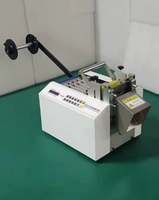 Casing mesin pemotong pipa komputer, sepenuhnya otomatis, casing dapat menyusut, casing PVC silikon otomatis, pemotong pipa pi