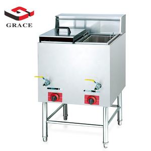 Friteuse commerciale GRACE pour restauration rapide, <span class=keywords><strong>12L</strong></span>, réservoir unique, friteuse à gaz de table - Product Image 4