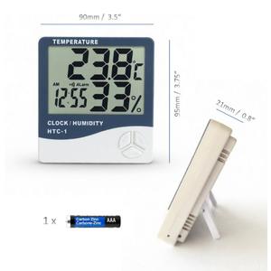 Termo-Higrômetro Medidor de Umidade e Temperatura Termômetro de Ambiente Higrômetros - Product Image 5