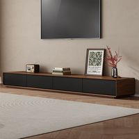 Luxe petit appartement ensemble de salon en bois massif meuble TV Table basse Simple moderne Piano peinture Design lumière luxe verre