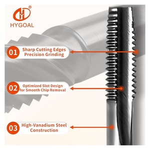 Hygoal thẳng sáo tap Thiết lập số liệu kích thước M3-M36 cho các vật liệu giòn như sắt - Product Image 6