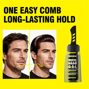 Gel Coiffant Professionnel Fixation Forte à l'Huile de Ricin Bio – Lotion Fixatrice <span class=keywords><strong>pour</strong></span> <span class=keywords><strong>Cheveux</strong></span> – Vente en Gros Usine - Product Image 5