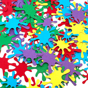 Decoraciones de Mesa con Confeti de Pintura DAMAI, Adornos para Lanzar en Fiestas, Confeti Colorido para Fiestas de Cumpleaños y Bodas - Product Image 4