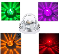 Ampoules LED de style pastèque WTTG en acier inoxydable, lentille en verre IP65, éclairage décoratif pour application sur le toit de véhicule