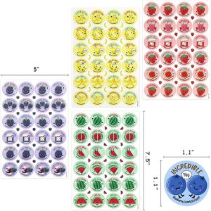 Pegatinas para Rascar y Oler - 864 Piezas, 12 Aromas Diferentes, 36 Hojas - Pegatinas de Recompensa para Niños, Maestros y Padres - Product Image 3