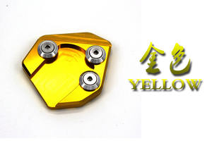 Accessoires de Plaque d'Extension de Pied de Béquille CNC pour Moto <span class=keywords><strong>SUZUKI</strong></span> GSR750 GSX-S1000F, Extension de Béquille Latérale - Product Image 4