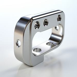 บริการผลิตชิ้นส่วนโลหะแผ่นขึ้นรูปตามแบบที่กำหนดเอง ความแม่นยำสูง ขัดเงาเหมือนกระจก  ขายึดสแตนเลสชุบโครเมียม ชิ้นส่วนโลหะปั๊มขึ้นรูป - Product Image 4