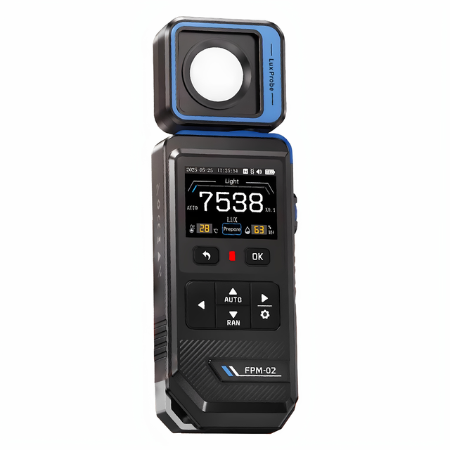 FNIRSI FPM-02 Digital Led Lux Meter Light Meter Lux/FC Luminometer Photometer High Precision