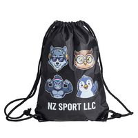 Sacs en plastique personnalisés avec logo OEM, sacs à cordon, grand sac à dos, sac à cordon pour le camping, l'escalade, la gym, le sport, le basketball