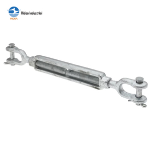 Mordaza y gancho para tensor de acero al carbono forjado tipo EE. UU. de alta resistencia HG-228 ASTM AISI 1045 HDG FF-T-791b ASTM F-1145 ASME B30.26 - Product Image 2