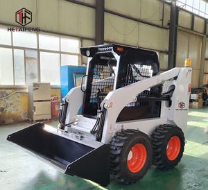Minicargadora de Dirección Deslizante de 850 kg de Fábrica China con Motor Hidráulico Duradero y Motor Diésel Confiable, Minicargadora de Dirección Deslizante con Ruedas JH60 - Product Image 5