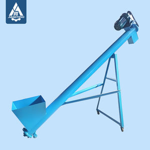 Schuinliggende buisvormige schroefconveyor voor cementfabriek poedertransport continue bulkhandling industriële schroefvoeder - Product Image 5