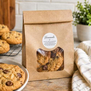 Etiqueta Redonda Autoadhesiva para Alimentos ODM/OEM, Impresa Digitalmente, Ecológica, para Uso Doméstico en la Cocina - Product Image 3