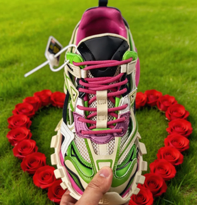 Chaussures décontractées de haute qualité pour femmes et hommes, respirantes, épaisses, style sportif, tendance mode, dessus en cuir véritable - Product Image 4