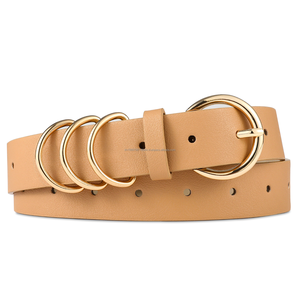 New Arrival <b>Vintage</b> Casual PU <b>Belts</b> for Women Trendy Western Style with Alloy Buckle Custom Sizes and Colors Wholesale - Product Image 3