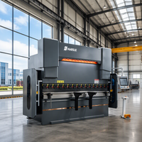 Presse plieuse CNC électrohydraulique HARSLE automatique de haute précision série WE67K pour tôles d'aluminium avec pompe