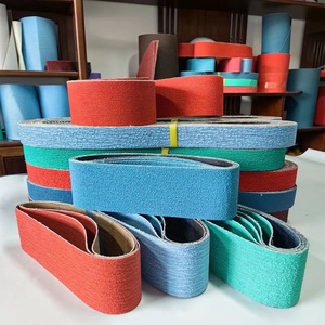 Circonio corindón <span class=keywords><strong>esmeril</strong></span> tela artesano fieltro pulido grueso lijado cinturón Bande - Product Image 2