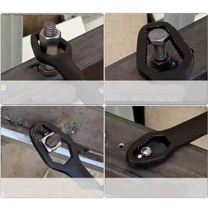 Llave de boca doble de 8-22 mm, métrica, hexagonal, con mordaza dentada, de acero al cromo vanadio, herramienta manual para reparación automotriz y del hogar - Product Image 5