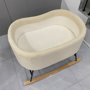 Nieuwe Aankomst Europese Stijl Moderne Luxe <span class=keywords><strong>Rocking</strong></span> Baby Wieg Pasgeboren Wieg - Product Image 6