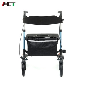 רפואי מכשיר קל משקל Rollator בית טיפול 4 גלגלים Rollator ווקר עבור קשישים ונכים אנשים - Product Image 4