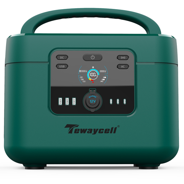 Portable Solar Power Station 300w/500w/1000w Capacity Rechargeable Energy Storage AC/DC Outlets Car Power Source US/UK/AU Plug