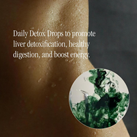 Prix de gros pour marque privée : Boisson liquide détox naturelle à la chlorophylle, Gouttes liquides de chlorophylle pour la beauté de la peau