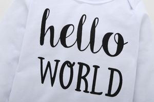 Ropa de Bebé al por Mayor de Indonesia, Ropa a Granel 100% Algodón Orgánico, Conjunto de 3 Piezas con Gorro para Niños Pequeños - Product Image 3