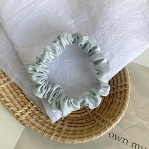 Attache-cheveux en satin décontractée, accessoire pour chignon, élastique pour cheveux, porte-queue <span class=keywords><strong>de</strong></span> cheval, attaches-cheveux souples pour femmes et filles - Product Image 6