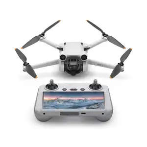 Mini 3 pro drone original com câmera hd 4k, drone de distância rc de imagem profissional transmission12km
