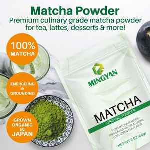 Benim fabrika OEM/ODM Premium 100% sertifikalı organik gıda sınıfı 3 oz (85g) ince yeşil çay tozu için YEŞİL ÇAY lezzet ekstre çin bitki - Product Image 4