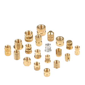 M2 M3 M4 M5 M6 1/4-20 Thermo-set Inserts filetés en laiton Écrou pour plastiques - Product Image 4