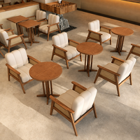 Bancs de restaurant de style européen, sièges vintage élégants pour restaurant, table et chaise de restaurant, mobilier de restaurant