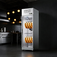Armoire de séchage à air en acier inoxydable à contrôle numérique, sans givre, pour canard rôti et volailles croustillantes, usage commercial