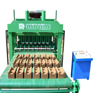 Macchina automatica idraulica per stampaggio a blocchi di terra compressa in argilla rossa DF7-10 tanzania ad incastro macchina per mattoni prezzo - Product Image 1