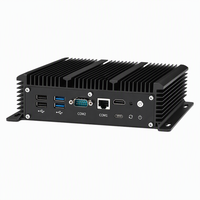 Mini PC Industrial sin Ventilador EVUC, Intel Core I3 I5 I7, 6 Puertos Intel I211 Gigabit LAN, Enrutador, Firewall, Ranura SIM, Compatible con 3G/4G, VPN
