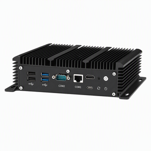 Mini PC Industrial sin Ventilador EVUC, Intel Core I3 <span class=keywords><strong>I5</strong></span> I7, 6 Puertos Intel I211 Gigabit LAN, Enrutador, Firewall, Ranura SIM, Compatible con 3G/4G, VPN - Product Image 3
