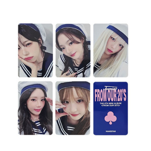 5 pièces/ensemble Kpop Fromis_9 de notre nouvel album des années 20 Lucky MS SW Ver Photocards liste Baek Jiheon <span class=keywords><strong>Chaeyoung</strong></span> Nagyung Kawaii Selfie cartes - Product Image 1