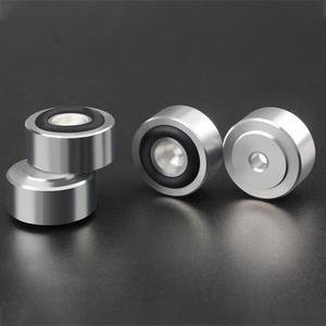 4 Pcs Pieds de support pour enceintes HIFI, patins isolants en alliage d'aluminium, absorption des chocs, bases pour amplificateurs et lecteurs CD - Product Image 3