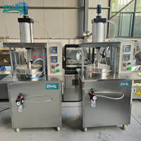 Machine industrielle automatique pour la fabrication de crêpes et de tortillas, presse à pâte pour un diamètre de 20 à 80 cm, machine à cuire les roti, certifiée CE